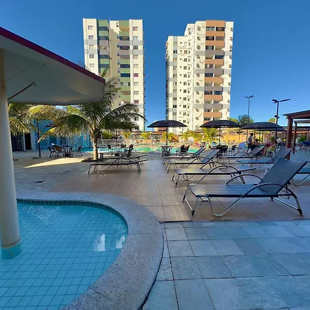 Lindo Apto No Residencial Aquarius Falt Service Caldas Novas Exterior photo