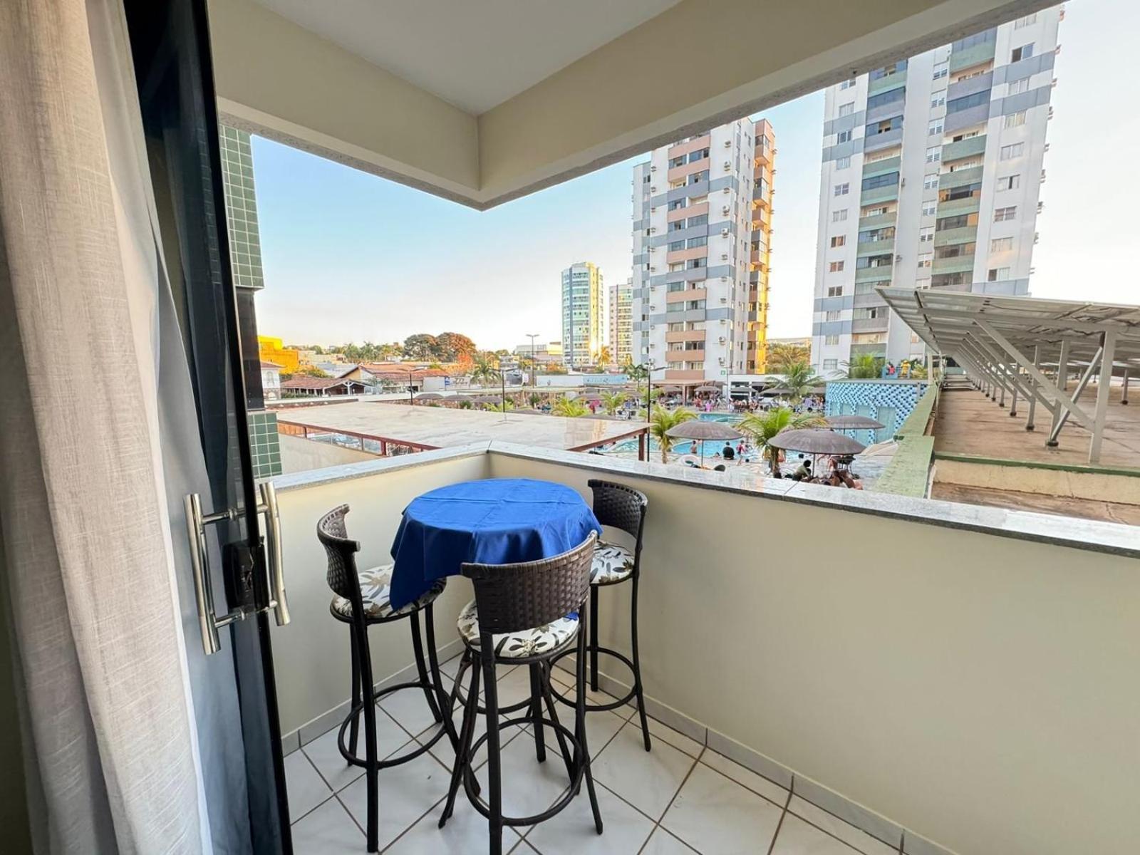 Lindo Apto No Residencial Aquarius Falt Service * Caldas Novas